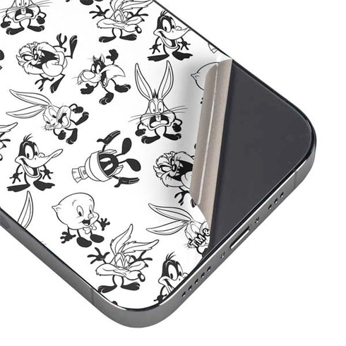 Looney Tunes Big Head Pattern iPhone 16e Skin
